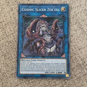 Yu-Gi-Oh Cosmic Slicer Zer’oll Trading Card